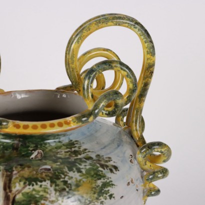 Vaso in Maiolica Castelli