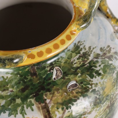 Vaso in Maiolica Castelli