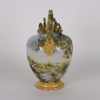 Vaso in Maiolica Castelli