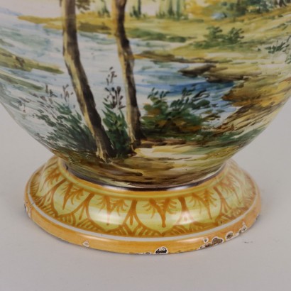 Vaso in Maiolica Castelli