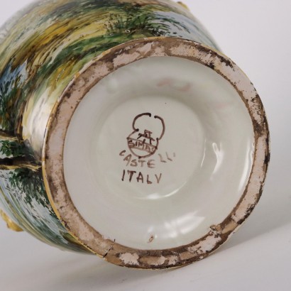 Vaso in Maiolica Castelli