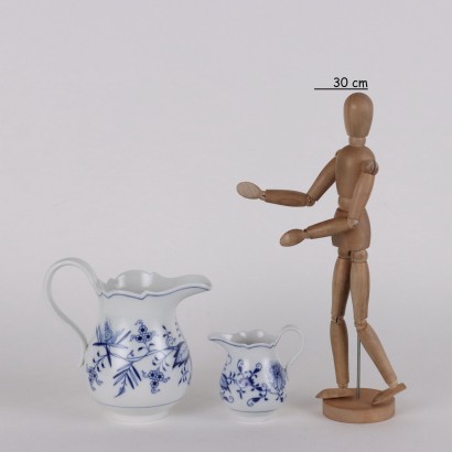 Due Brocche in Porcellana di Meissen