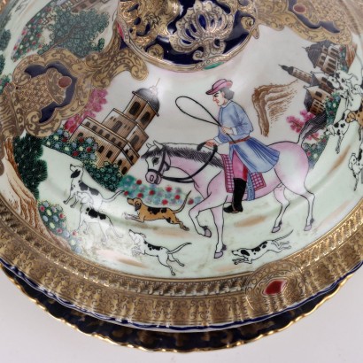 Zuppiera in Ceramica con Piatto