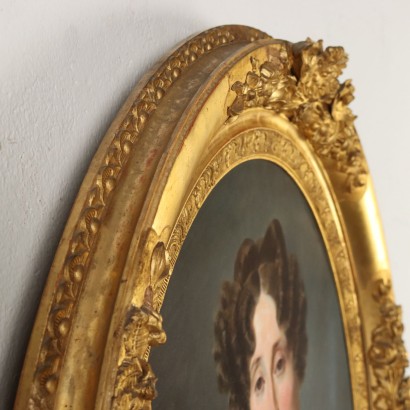 Tableau Portrait de la Marquise D'apostrop, Portrait de la Marquise D'Alig