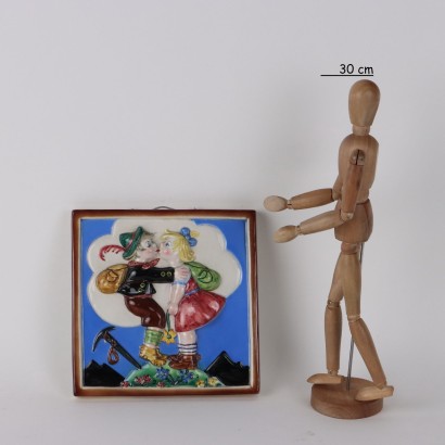 Piastra in Ceramica Attribuibile alla Ma