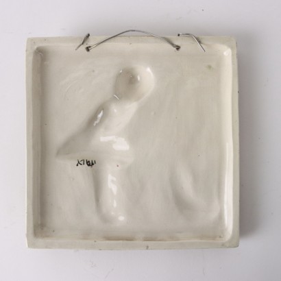 Piastra in Ceramica Attribuibile alla Ma