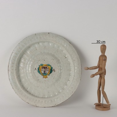 Grande Piatto in Maiolica
