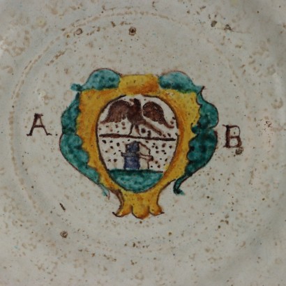Grande Piatto in Maiolica