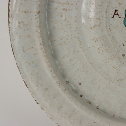 Grande Piatto in Maiolica