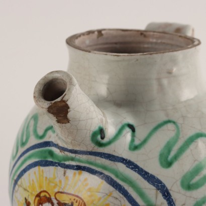 Orciolo con Beccuccio in Maiolica