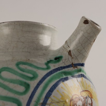 Orciolo con Beccuccio in Maiolica