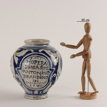 Bol de pharmacie en majolique sicilienne
