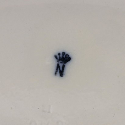 Grupo Escultórico en Porcelana Blanca de