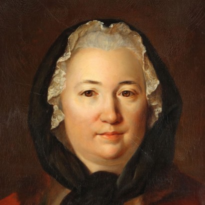 Painting Portrait of Madame de Graffigny,Painting Portrait of Madame de Graffigny