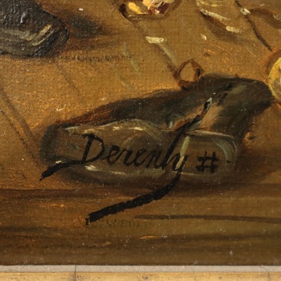 Tableau avec scène du cordonnier