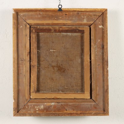 Tableau avec scène du cordonnier