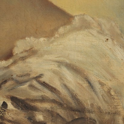 Peinture du visage de la jeune fille