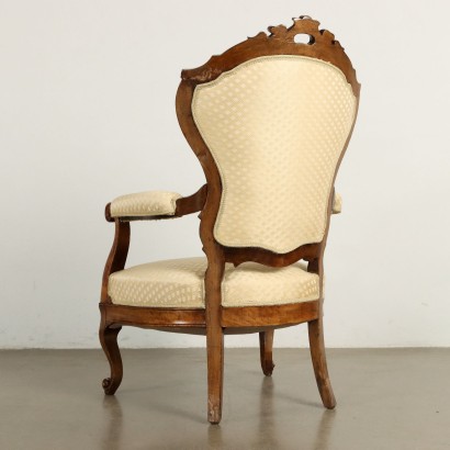Sillón Escuela de Louis Majorelle, sillón Louis Philippe