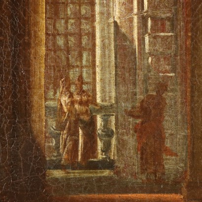 Tableau Aperçu de l'architecture avec Figu, Aperçu de l'architecture avec des personnages
