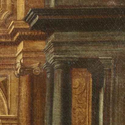 Tableau Aperçu de l'architecture avec Figu, Aperçu de l'architecture avec des personnages