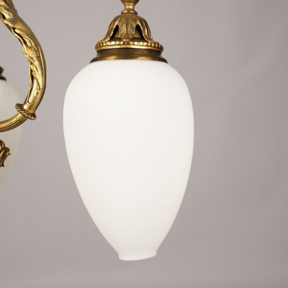 Lampadario Bronzo Dorato