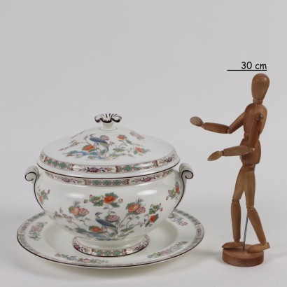 Servizio Piatti Wedgwood Kutani Crane