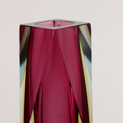 Vase en verre immergé