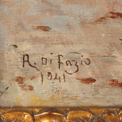 Pintura de Rosario Di Fazio, Vista de la ciudad, Rosario Di Fazio, Rosario Di Fazio, Rosario Di Fazio, Rosario Di Fazio