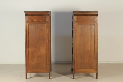 bottega 900, liberty, cassettiere 900, cassettiera 900, coppia cassettiere 900, Coppia cassettiere