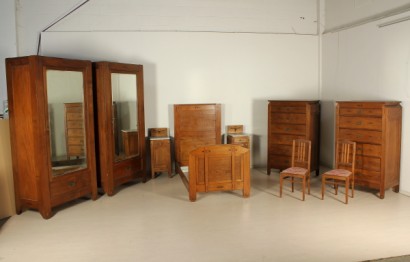 bottega 900, liberty, cassettiere 900, cassettiera 900, coppia cassettiere 900, Coppia cassettiere
