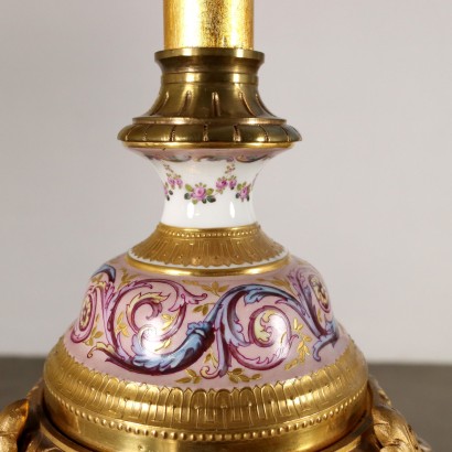Coppia di Lampade da Terra a Tripode