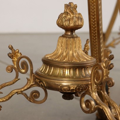 Coppia di Lampade da Terra a Tripode