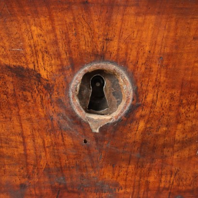 DRESSER, Commode Carlo X en placage d'acajou