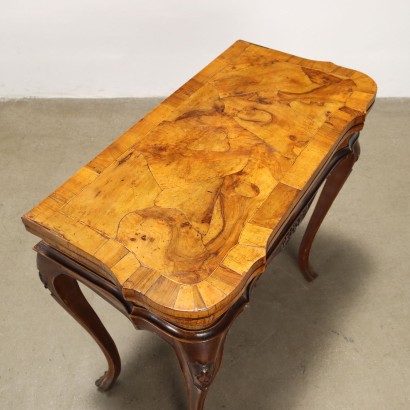 Tavolino da Gioco in Stile Barocchetto