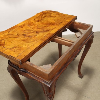 Tavolino da Gioco in Stile Barocchetto