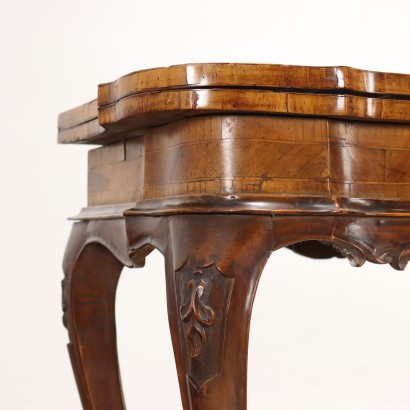 Tavolino da Gioco in Stile Barocchetto