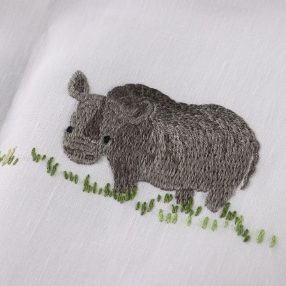 Savannah themed linen tablecloth