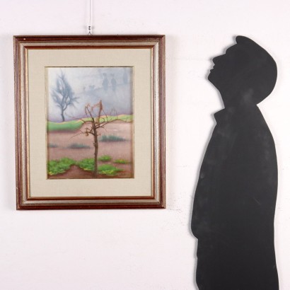 Dipinto di Primo Carena,Alberi nella nebbia,Primo Carena,Primo Carena,Primo Carena,Primo Carena,Primo Carena,Primo Carena,Primo Carena