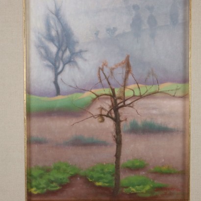 Dipinto di Primo Carena,Alberi nella nebbia,Primo Carena,Primo Carena,Primo Carena,Primo Carena,Primo Carena,Primo Carena,Primo Carena