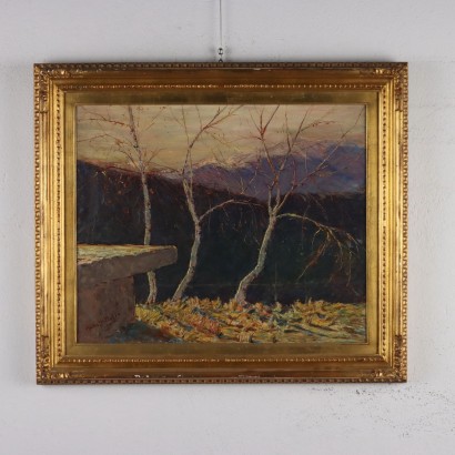 Dipinto di Roberto Borsa,Paesaggio lombardo,Roberto Borsa,Roberto Borsa,Roberto Borsa,Roberto Borsa,Roberto Borsa