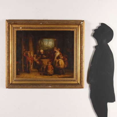 Dipinto di David Wilkie,Scena di interno con figure,David Wilkie,David Wilkie,David Wilkie,David Wilkie,David Wilkie,David Wilkie