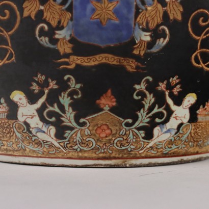 Cachepot in Ceramica Smaltata,Cachepot in Porcellana