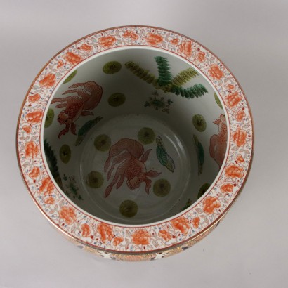 Cachepot in Ceramica Smaltata,Cachepot in Porcellana