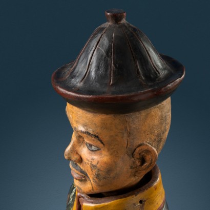 Statua Magot in terracotta,Magot in Terracotta Policroma