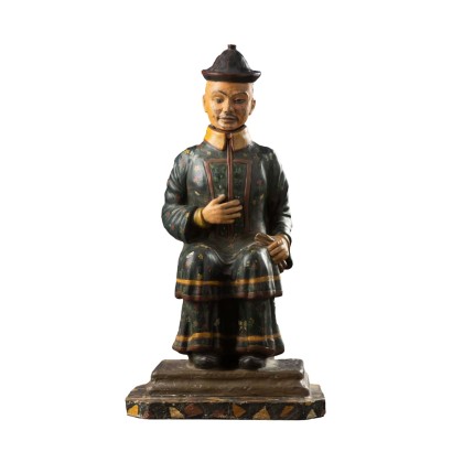 Magot in Terracotta Policroma