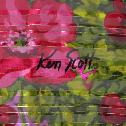 Ken Scott Floral Scarf