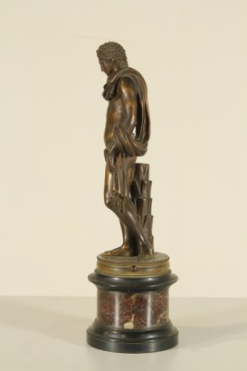 antiquariato, bronzi, inizi 900, statua virile, napoleone come marte pacificatore, antonio canova