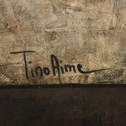 Dipinto di Tino Aime,Fiori secchi,Tino Aime,Tino Aime,Tino Aime