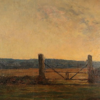 Dipinto di Georges Pier Dieterle,Scorcio di campagna con mucche,Georges Pierre Dieterle,Georges Pierre Dieterle,Georges Pierre Dieterle,Georges Pierre Dieterle,Georges Pierre Dieterle