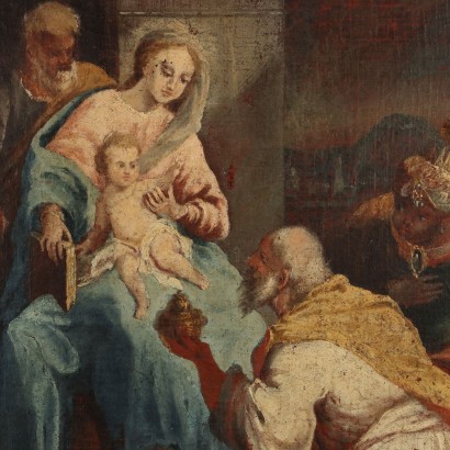 Dipinto Adorazione dei Magi
